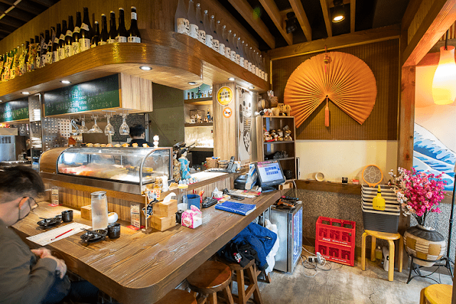 名古屋料亭日本料理中正店#宵夜聚餐#新竹美食#無菜單吃到飽#居酒屋推薦#新竹必吃#串燒#人氣美食#日本料理