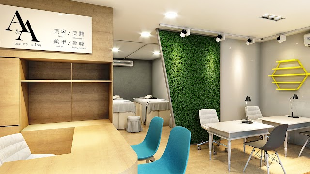 A&A beauty salon 美甲/美睫/美容/美體/半永久紋繡與教學/脫毛美膚/雙連中山捷運站